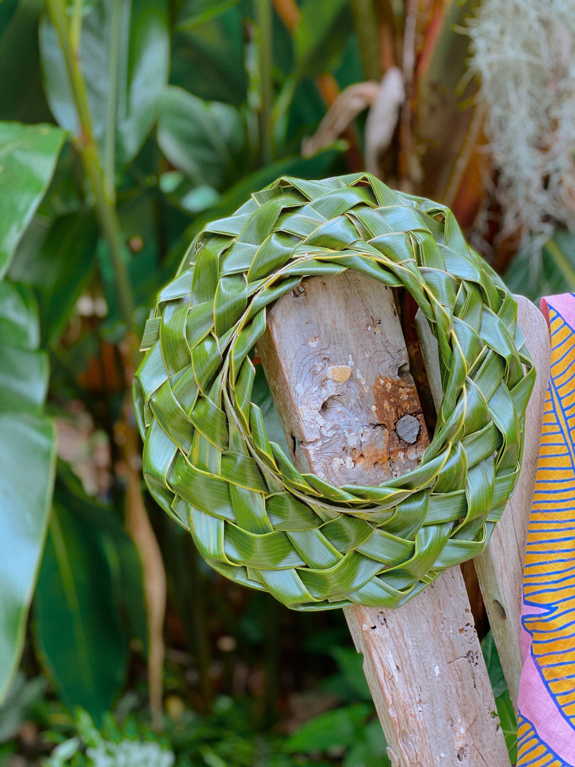 coconut palm frond hat Kids coconut palm hat – TheShadeCollection