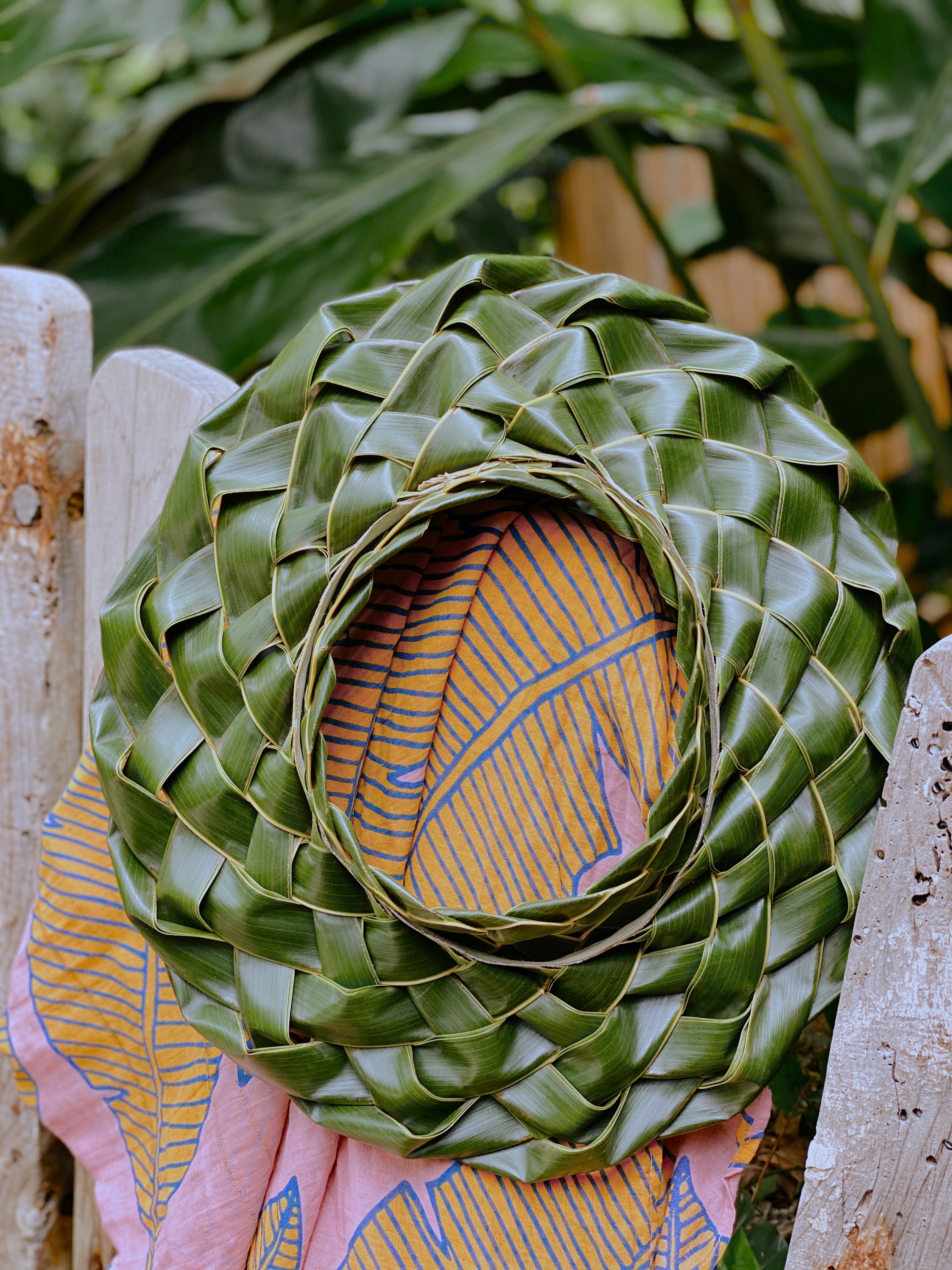 Handmade COCONUT LEAF purchases Hat