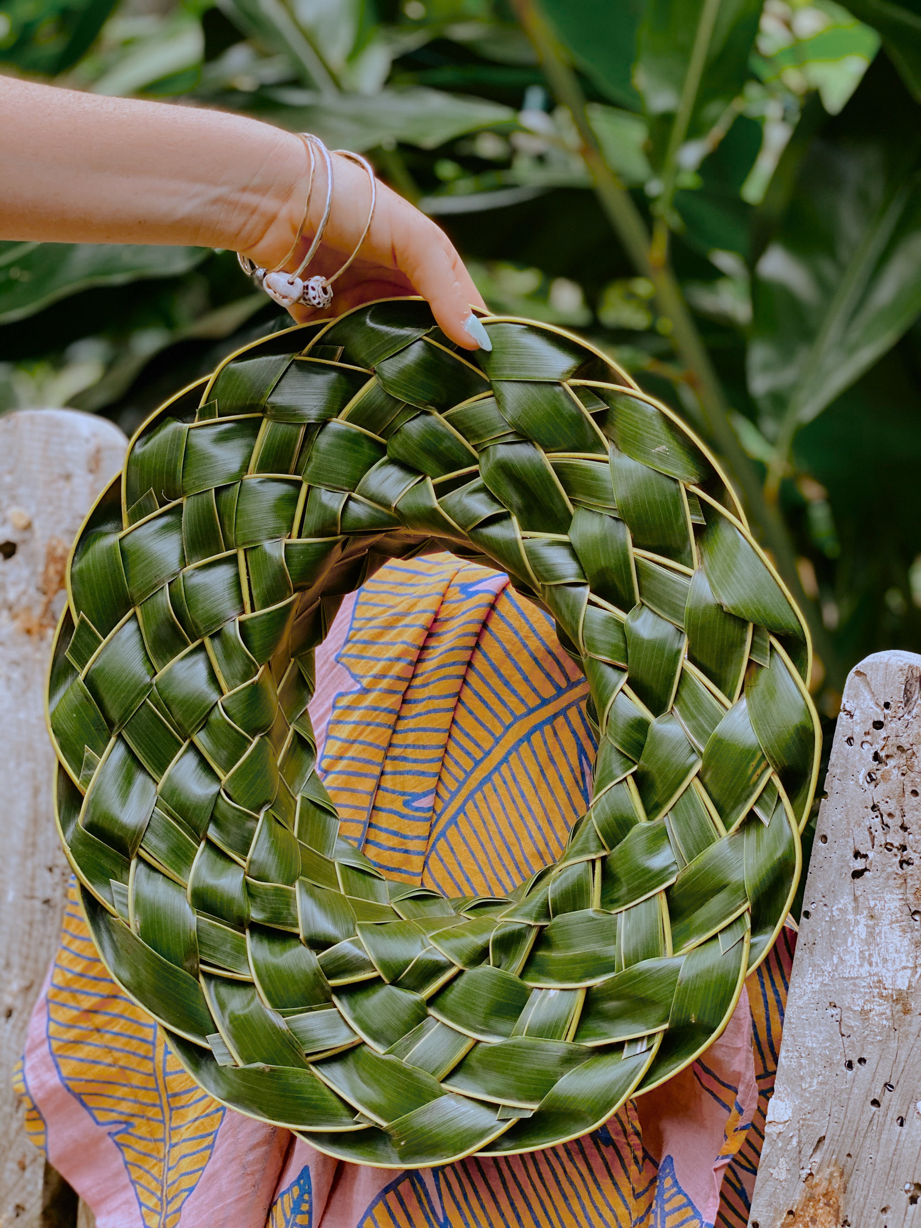 HANDMADE popular COCONUT LEAF HAT